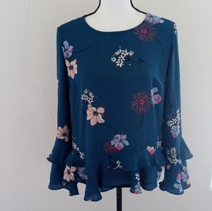 a.n.a Floral Blouse